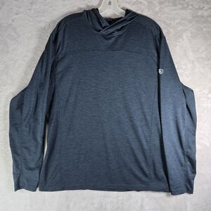Kuhl Engineered Hoody Mens Size XL Extra Large Navy Blue Long Sleeve #7423
